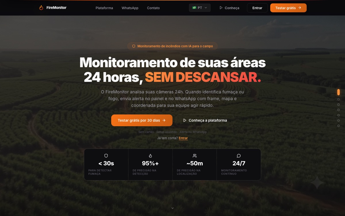 Screenshot do FireMonitor